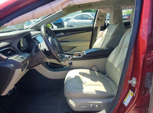 1G4ZN5SSXHU177448 2017 BUICK LACROSSE Red Սալոնի դիմացի տեսք