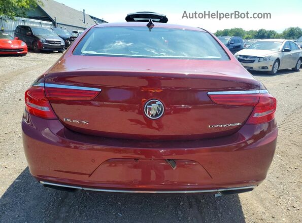 1G4ZN5SSXHU177448 2017 BUICK LACROSSE Red Հետևի տեսք