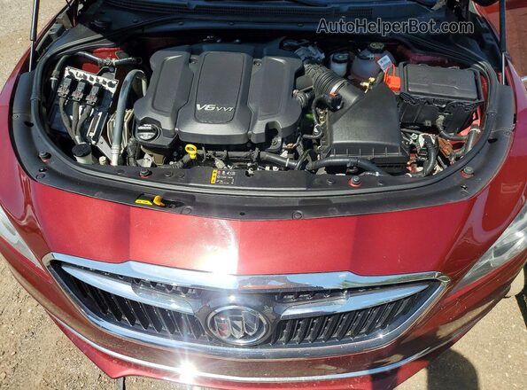 1G4ZN5SSXHU177448 2017 BUICK LACROSSE Red Սալոնի հետևի տեսք