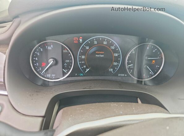 1G4ZP5SS0HU177808 2017 BUICK LACROSSE Blue Вид щитка приладів
