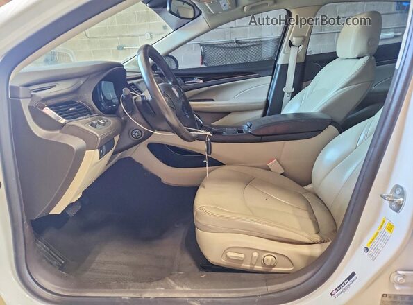 1G4ZP5SS0HU186797 2017 BUICK LACROSSE White Вид салону спереду