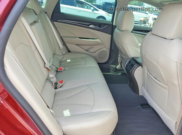1G4ZP5SS1HU152481 2017 BUICK LACROSSE Burgundy უკანა სავარძლების ხედი