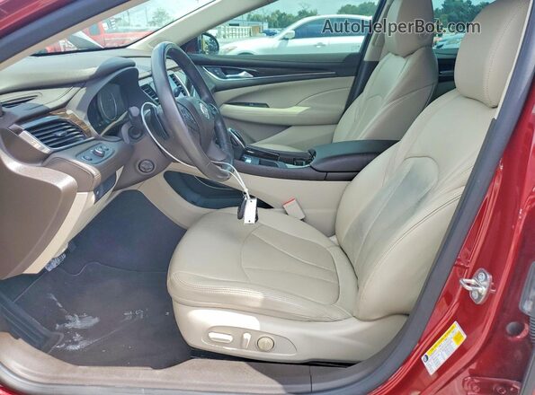 1G4ZP5SS1HU152481 2017 BUICK LACROSSE Burgundy წინა სალონის ხედი