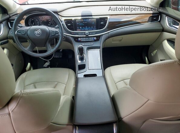 1G4ZP5SS1HU152481 2017 BUICK LACROSSE Burgundy წინა პანელის ხედი