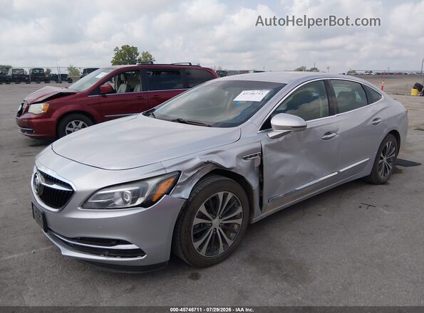1G4ZP5SS2HU180161 2017 BUICK LACROSSE Silver Vista tres cuartos delantera izquierda