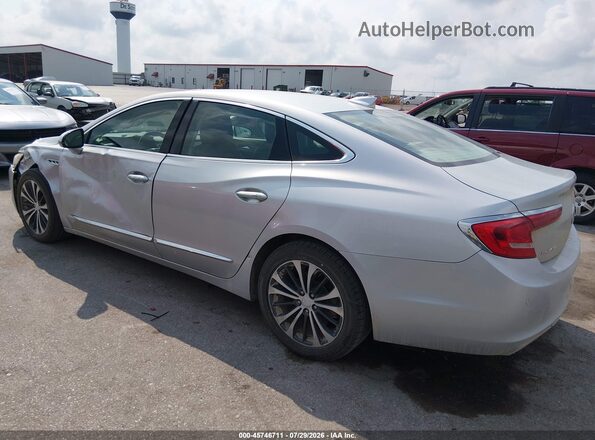 1G4ZP5SS2HU180161 2017 BUICK LACROSSE Silver Trasero izquierdo