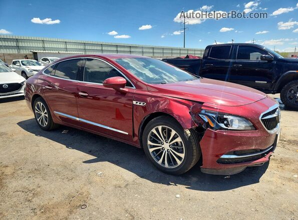1G4ZP5SS4HU135867 2017 BUICK LACROSSE Burgundy Delantero derecho