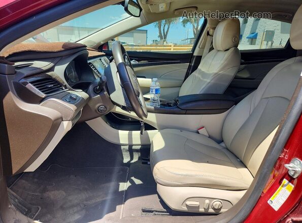 1G4ZP5SS4HU135867 2017 BUICK LACROSSE Burgundy Vista interior delantera