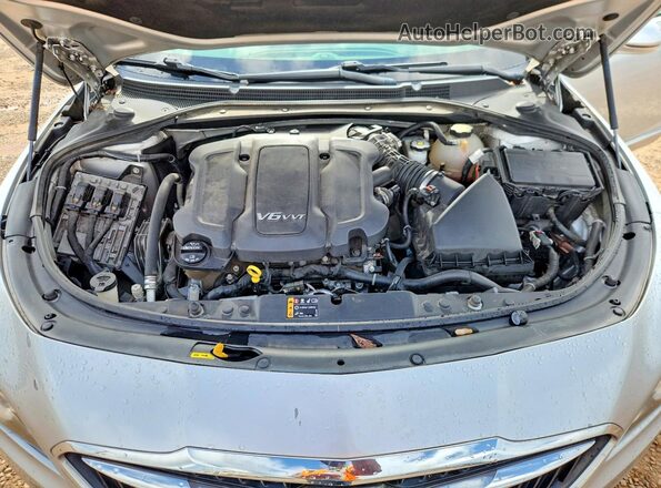 1G4ZP5SS4HU207926 2017 BUICK LACROSSE Серебряный Вид задней части салона