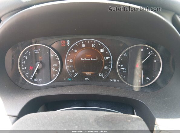 1G4ZP5SS5HU149521 2017 BUICK LACROSSE Белый Вид задних сидений