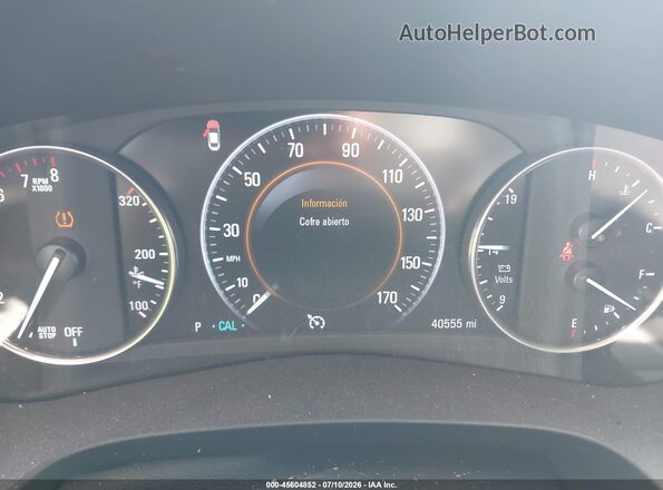 1G4ZP5SS6HU196881 2017 BUICK LACROSSE Silver უკანა სავარძლების ხედი