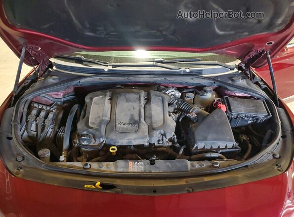1G4ZP5SS7HU144577 2017 BUICK LACROSSE Бордовый Вид задней части салона