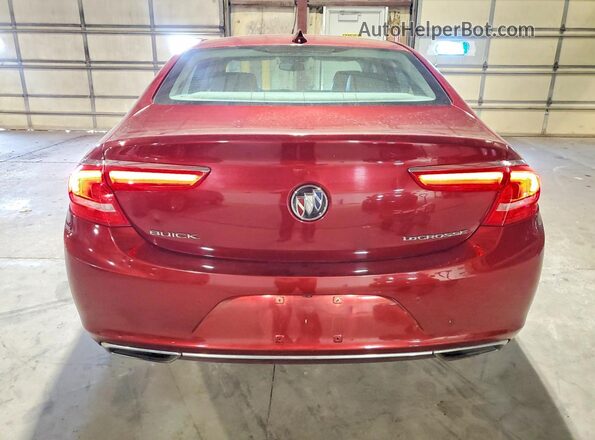 1G4ZP5SS7HU144577 2017 BUICK LACROSSE Бордовый Вид сзади