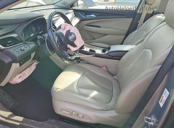 1G4ZP5SS7HU148791 2017 BUICK LACROSSE Желто-коричневый Вид салона спереди