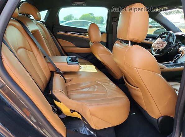 1G4ZP5SS7HU169785 2017 BUICK LACROSSE Black Rear seats view
