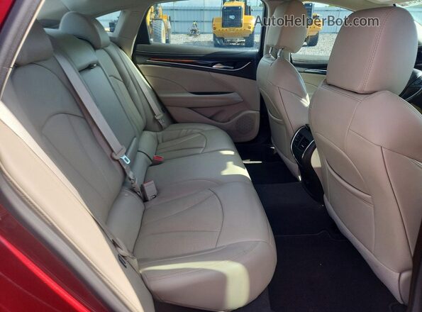 1G4ZP5SS7HU191964 2017 BUICK LACROSSE Burgundy Вид задніх сидінь