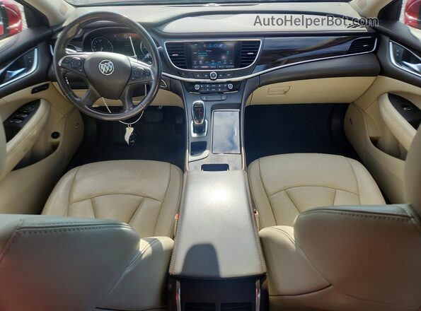 1G4ZP5SS7HU191964 2017 BUICK LACROSSE Burgundy Вид панелі приладів