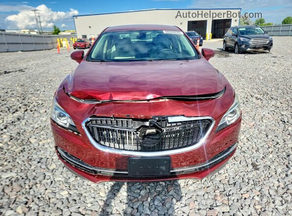 1G4ZP5SS7HU191964 2017 BUICK LACROSSE Burgundy Вид спереду