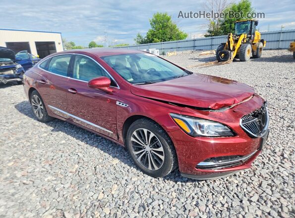 1G4ZP5SS7HU191964 2017 BUICK LACROSSE Burgundy Передня права чверть
