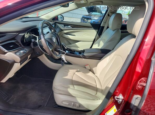 1G4ZP5SS7HU191964 2017 BUICK LACROSSE Burgundy Вид салону спереду