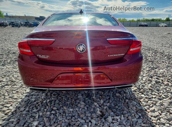 1G4ZP5SS7HU191964 2017 BUICK LACROSSE Burgundy Вид ззаду