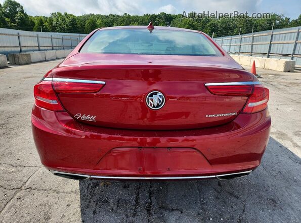 1G4ZP5SS7KU100277 2019 BUICK LACROSSE Красный Вид сзади