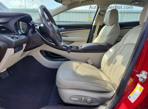 1G4ZP5SS7KU100277 2019 BUICK LACROSSE Красный Вид салона спереди