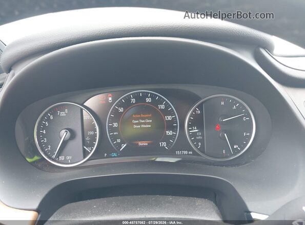 1G4ZP5SS8HU114715 2017 BUICK LACROSSE Blue Հետևի նստատեղերի տեսք