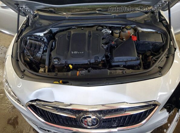 1G4ZP5SS8HU135676 2017 BUICK LACROSSE Silver Rear interior view