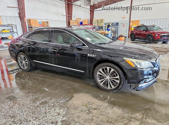 1G4ZP5SS8HU211641 2017 BUICK LACROSSE Black Przód prawy
