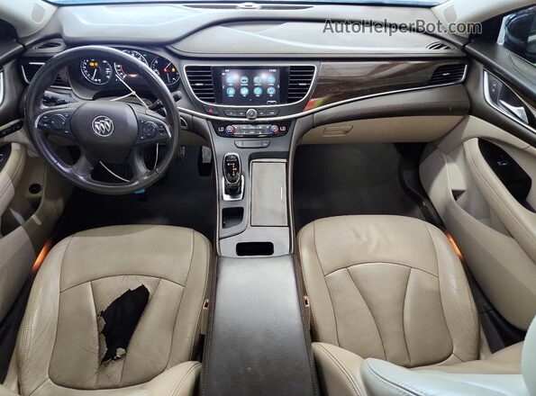1G4ZP5SS8HU211641 2017 BUICK LACROSSE Black Widok deski rozdzielczej