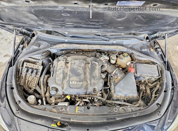 1G4ZP5SS8HU211641 2017 BUICK LACROSSE Black Widok wnętrza z tyłu