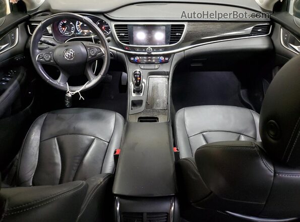 1G4ZP5SS9HU161056 2017 BUICK LACROSSE Черный Вид панели приборов