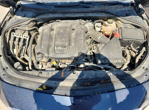 1G4ZP5SS9HU207999 2017 BUICK LACROSSE Blue უკანა სალონის ხედი