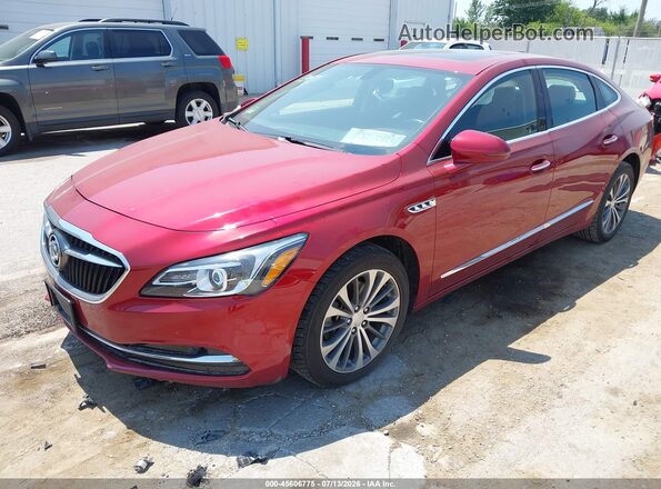 1G4ZP5SS9JU149169 2018 BUICK LACROSSE Красный Передняя левая четверть
