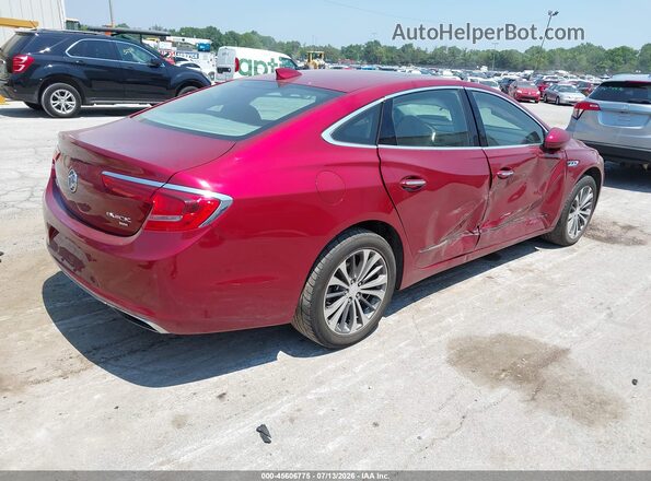 1G4ZP5SS9JU149169 2018 BUICK LACROSSE Красный Задняя правая четверть