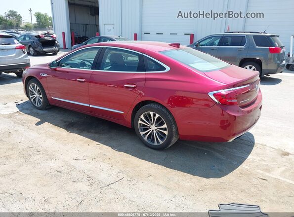 1G4ZP5SS9JU149169 2018 BUICK LACROSSE Красный Задняя левая четверть