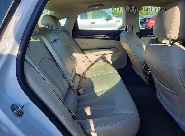1G4ZP5SSXHU138451 2017 BUICK LACROSSE White უკანა სავარძლების ხედი