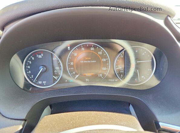 1G4ZP5SSXHU138451 2017 BUICK LACROSSE White ხელსაწყოთა პანელის ხედი