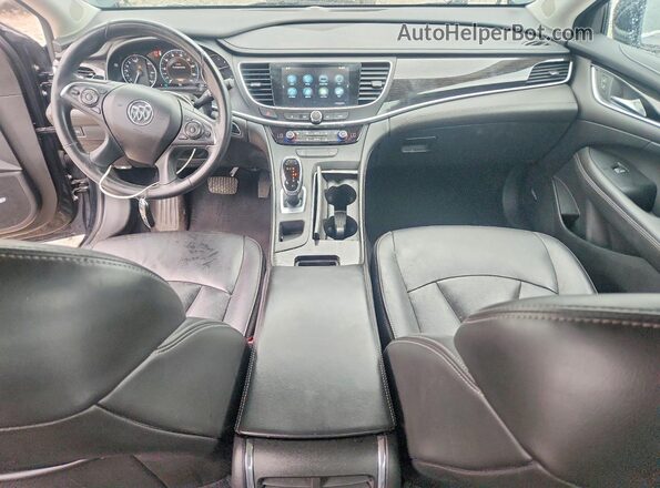 1G4ZP5SSXHU155802 2017 BUICK LACROSSE Black Vista del salpicadero