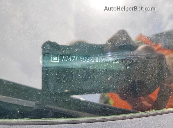 1G4ZP5SSXHU164922 2017 BUICK LACROSSE Белый Вид подкапотного пространства
