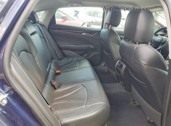 1G4ZP5SSXHU206022 2017 BUICK LACROSSE Blue Vista de los asientos traseros