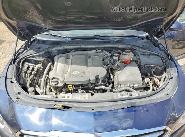 1G4ZP5SSXHU206022 2017 BUICK LACROSSE Blue Vista interior trasera