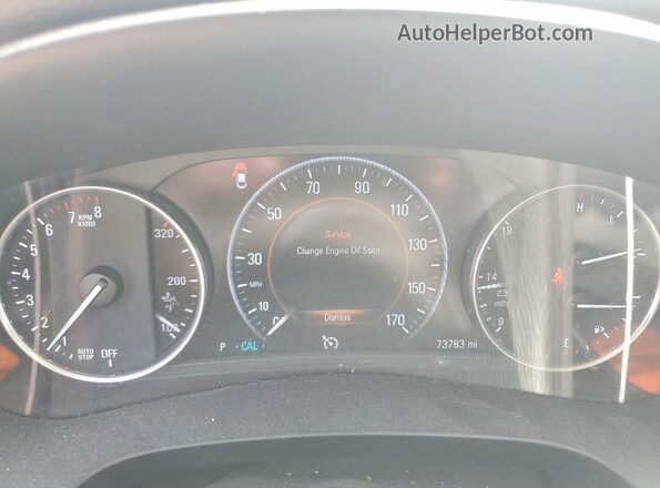 1G4ZP5SSXHU206022 2017 BUICK LACROSSE Blue Vista del cuadro de instrumentos