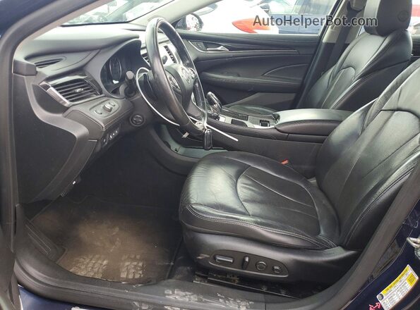 1G4ZR5SS5HU129148 2017 BUICK LACROSSE Blue Front interior view