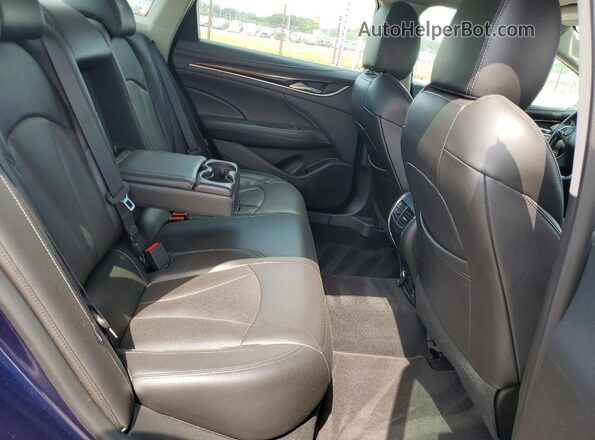 1G4ZR5SS5HU129148 2017 BUICK LACROSSE Blue Rear seats view