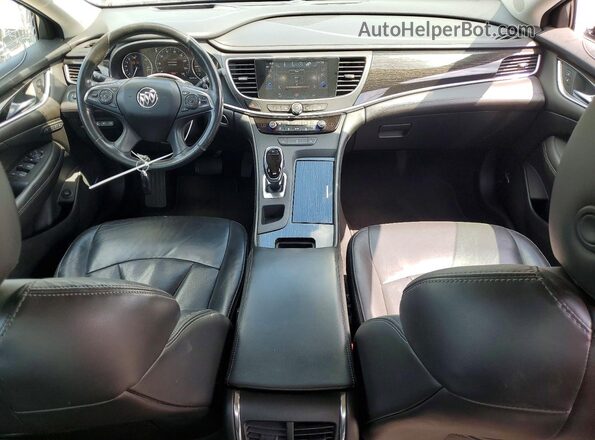1G4ZR5SS5HU129148 2017 BUICK LACROSSE Blue Dashboard view