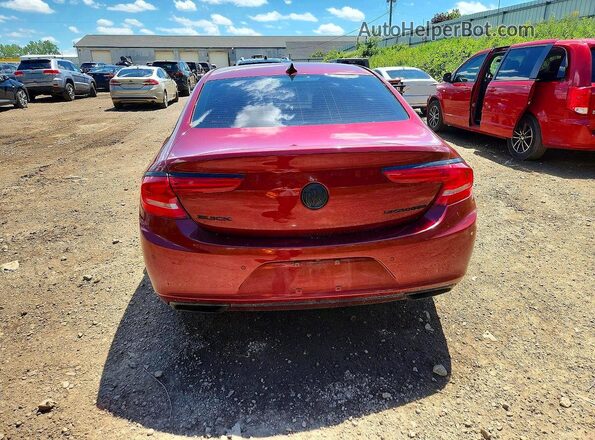1G4ZR5SS5HU155782 2017 BUICK LACROSSE Красный Вид сзади