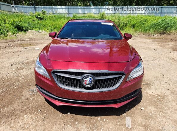 1G4ZR5SS5HU155782 2017 BUICK LACROSSE Красный Вид спереди