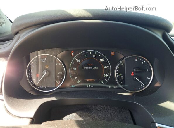 1G4ZR5SSXKU130089 2019 BUICK LACROSSE Silver Instrument cluster view
